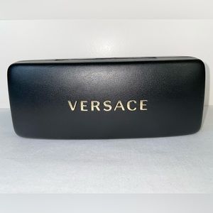 Versace Sunglasses Eyeglasses Leather Hard Case